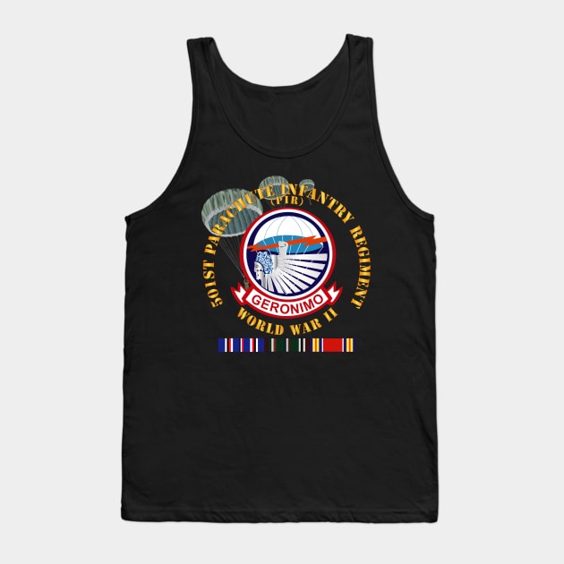 501st Infantry Regiment - WWII w EU SVC Tank Top by twix123844